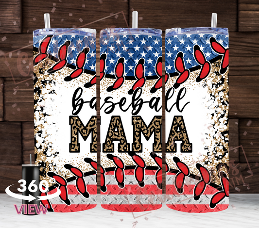 Baseball Mama Tumbler