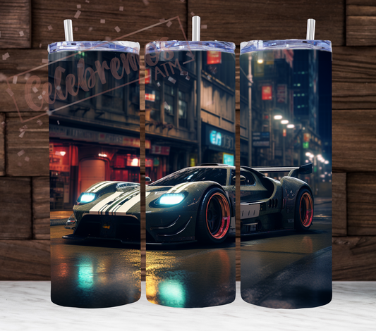 Black CyberPunk GT Tumbler