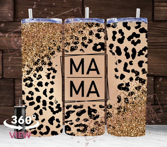 Leopard Mama Tumbler