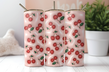 Load image into Gallery viewer, Cherry 3D Design Tumbler
