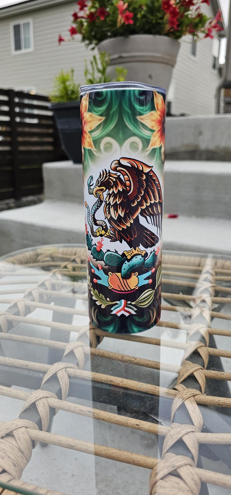 Bandera Mexicana Tumbler