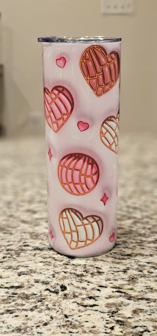 Pink Concha Tumbler