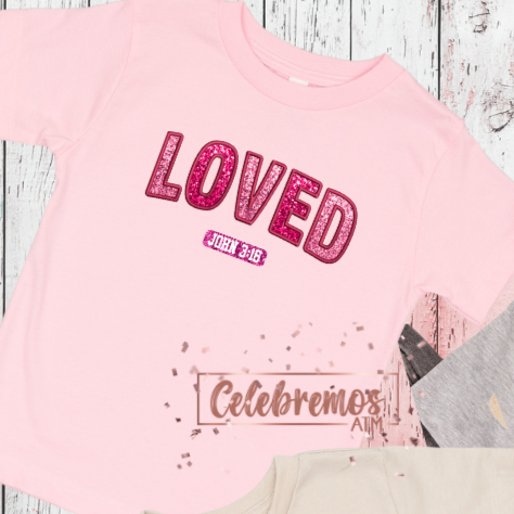 Loved John 3:16 Shirt - Toddler