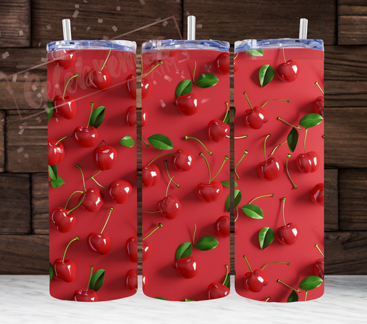 Red Cherry Tumbler