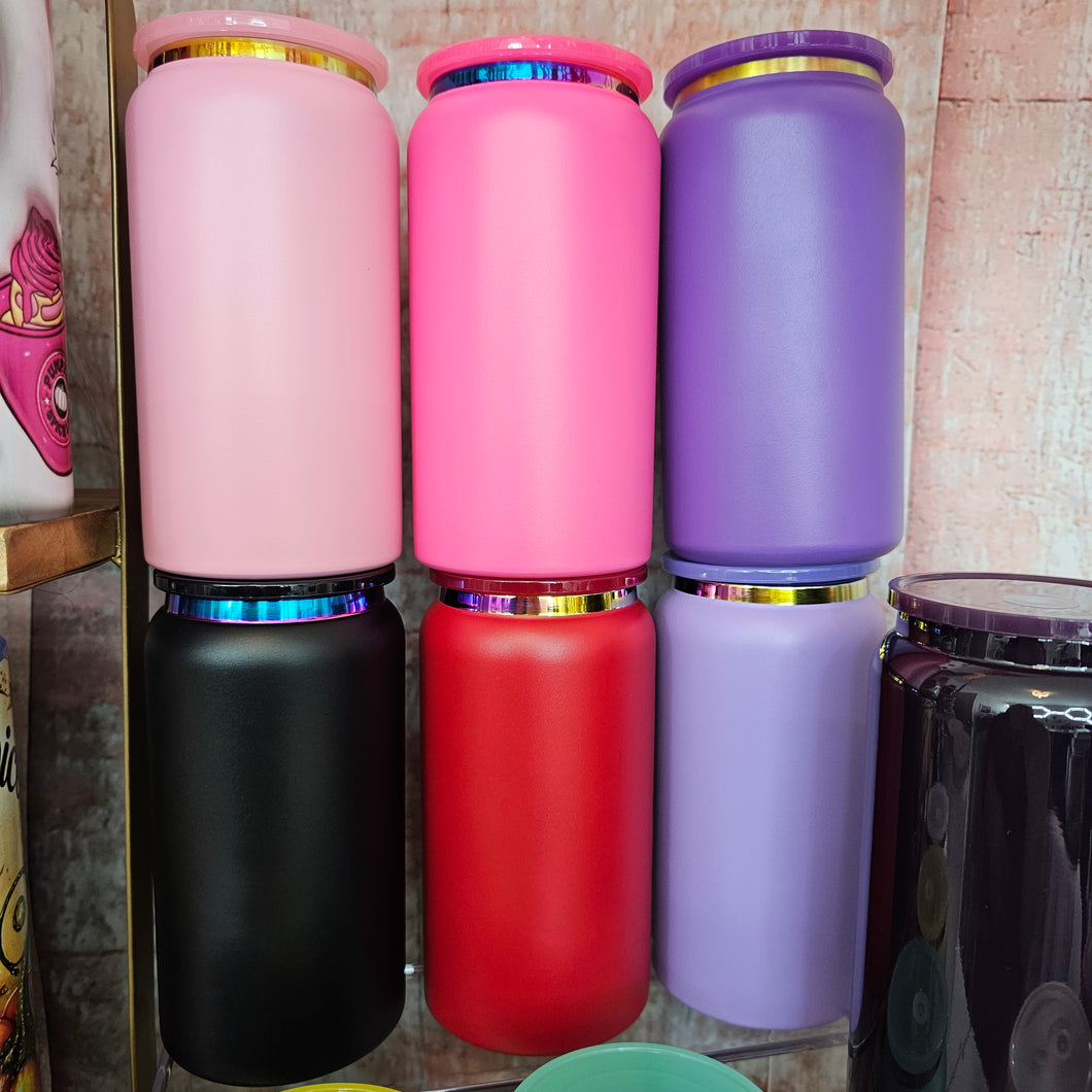 Stainless Steel Color Can