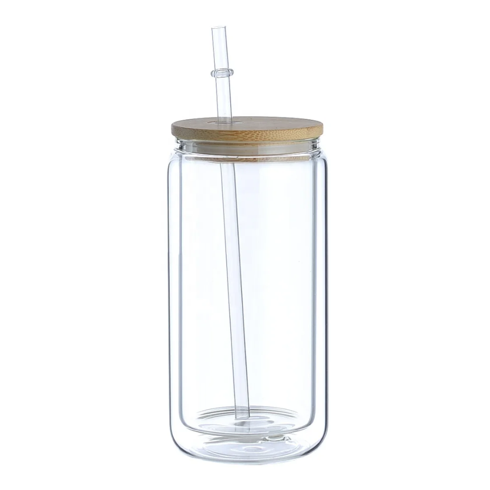 Honey Drip 16 oz Glass Cup