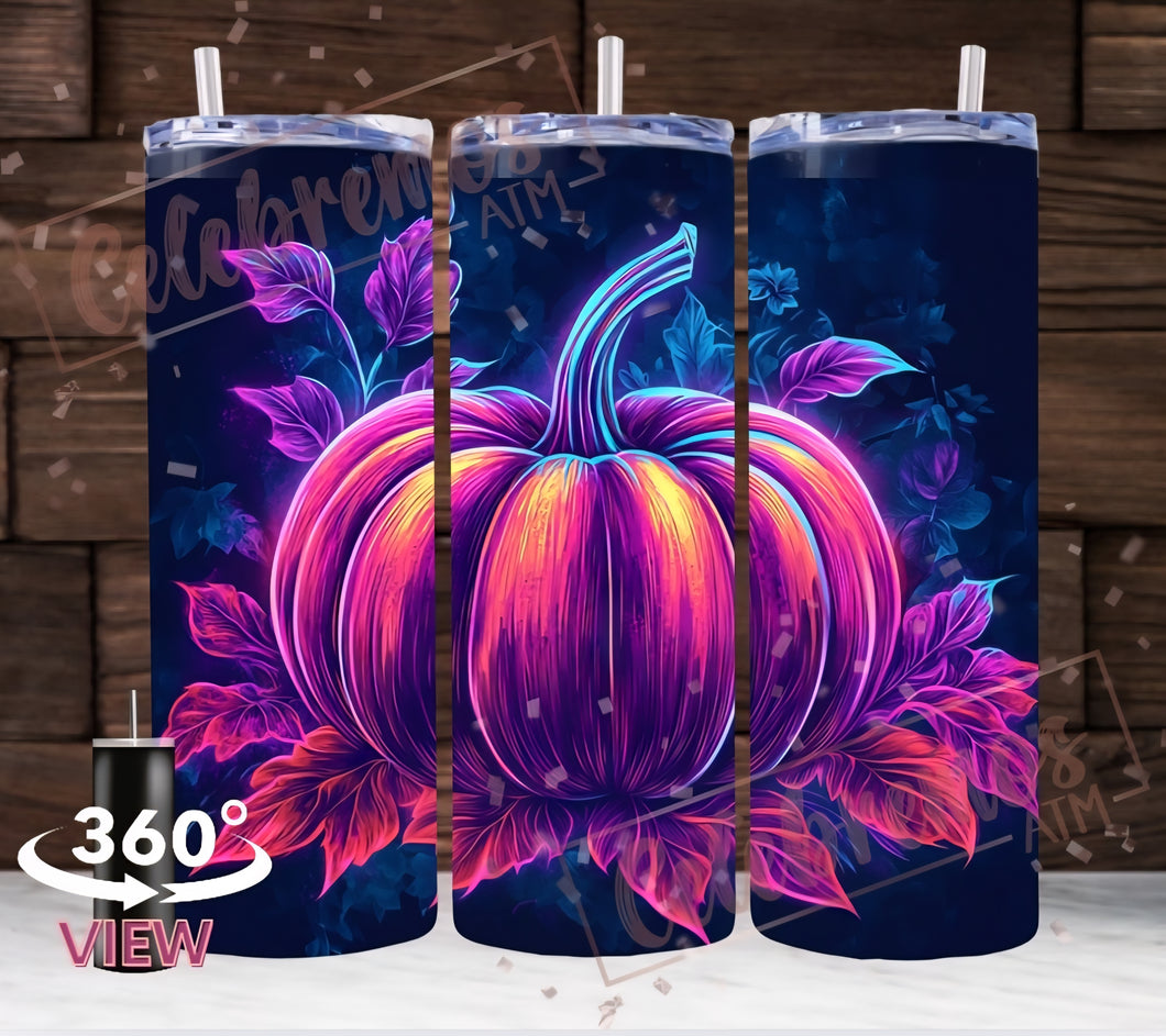 Neón Pumpkin Tumbler