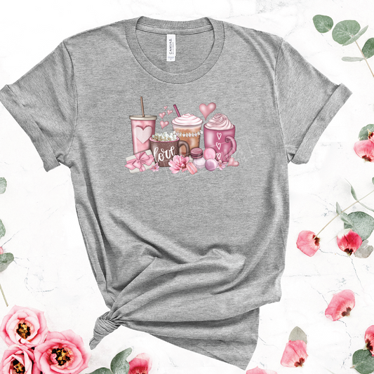 Pink Coffee T-Shirt